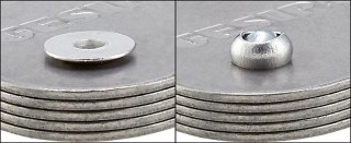 Nit 1-str.zamyk,Al/stal leb stozkowy 120, 3x16mm GESIPA (500 szt.)