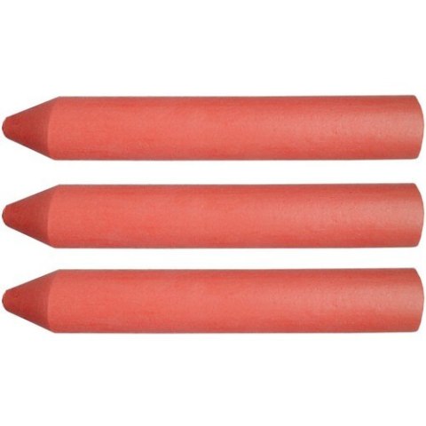 KREDA TECHNICZNA CZERWONA 13*85 MM 3 SZT. TOPEX