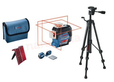 LASER LINIOWY GLL 3-80 C+BT 150 BOSCH