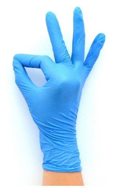 RĘKAWICE NITRYLOWE MASTER ALOES ROZMIAR L OP. 10 SZT UN