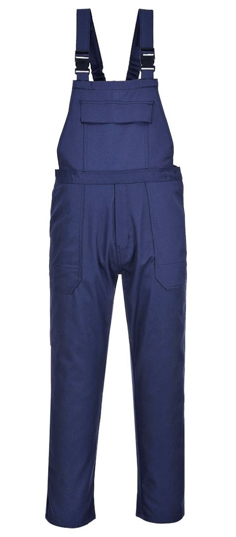 SPODNIE OCHR. SPAWALNICZE OGRODNICZKI GRANATOWE BIZWELD XL PORTWEST