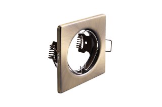 SUFITOWA OPRAWA PUNKTOWA PARMA IP20 KWADRAT PATYNA GTV