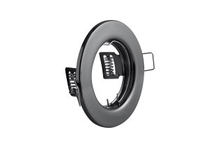 SUFITOWA OPRAWA PUNKTOWA PARMA IP20 OKRĄGŁA CZARNY CHROM GTV