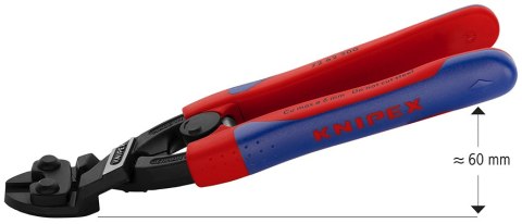 SZCZYPCE O ZWIĘKSZONYM PRZEŁOŻENIU DO CIĘCIA PŁASKIEG 200MM KNIPEX