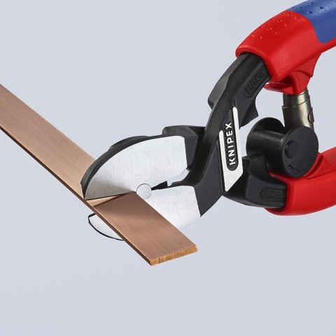 SZCZYPCE O ZWIĘKSZONYM PRZEŁOŻENIU DO CIĘCIA PŁASKIEG 200MM KNIPEX