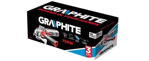 SZLIFIERKA KĄTOWA 115MM 750W GRAPHITE