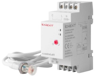 WYŁĄCZNIK ZMIERZCHOWY Z CZUJNIKIEM ZEWNĘTRZNYM E.CONTROL.S01 ENEXT