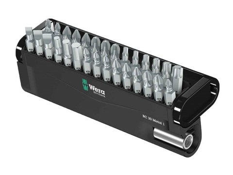 ZESTAW BITÓW 30 SZT. POZIDRIV / PHILLIPS TORX WERA