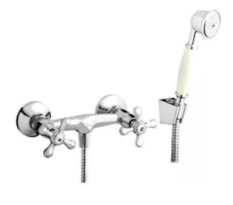 BATERIA NATRYSKOWA ŚCIENNA ROMA CHROM INVENA