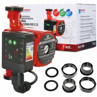 POMPA DO C.O. ELEKTRONICZNA ENERGOOSZCZĘDNA RS25/60EL/180MM DIAMOND