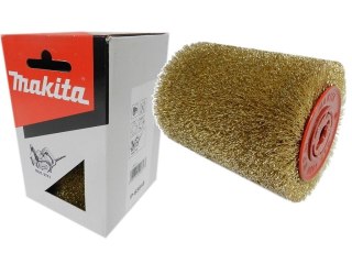SZCZOTKA DRUCIANA POKRYTA MOSIĄDZEM DO SATYNIARKI MAKITA