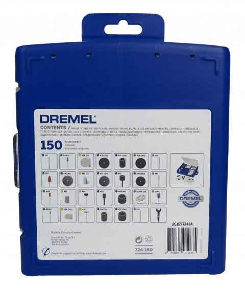 UNIWERSALNY ZESTAW AKCESORIÓW 150SZT. DREMEL