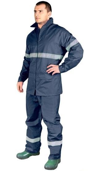 KOMPLET PRZECIWDESZCZOWY GRANATOWY KPL-RAINER_G ROZMIAR XXXL UN
