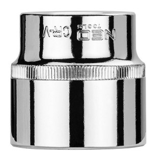 NASADKA KRÓTKA 6-KĄTNA CHROMOWANA 1/2'' 36MM NEO