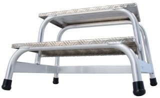 SCHODKI MONTAŻOWE ALUMINIOWE STABILO 2 STOPNIE KRAUSE