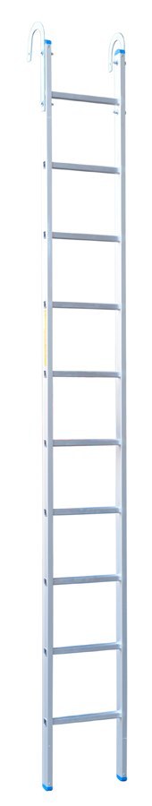 DRABINA ALUMINIOWA OPIERALNA Z HAKIEM 300CM DRABEX