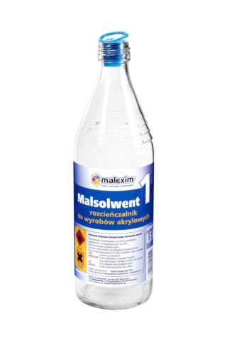 ROZPUSZCZALNIK MALSOLWENT 1 DO AKRYLOWYCH 0.5L MALEXIM