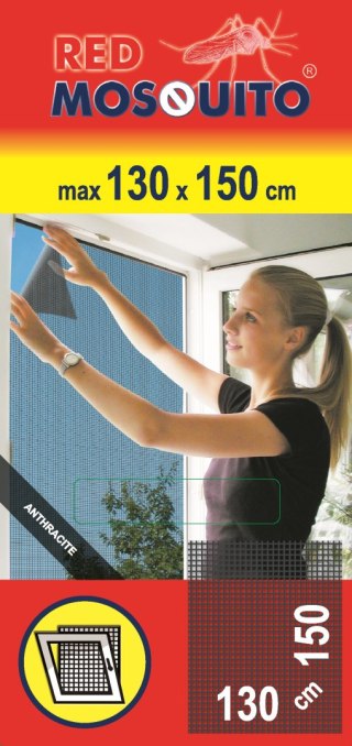 SIATKA PRZECIW OWADOM RM 130*150 ANTRACYT SCHELLENBERG