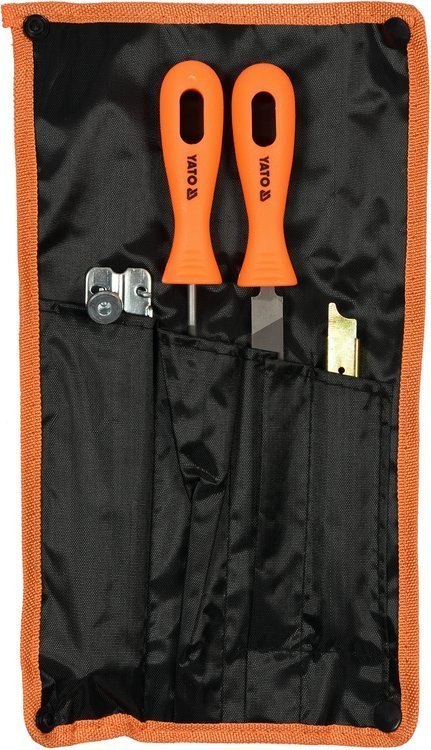 ZESTAW DO OSTRZENIA ŁAŃCUCHA 4.8MM 4SZT YATO