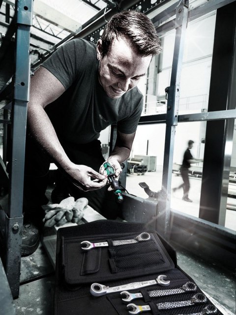 ZESTAW KLUCZY PŁASKO-OCZKOWYCH 6001 JOKER SWITCH 11SZT. WERA