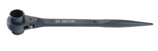DWUSTRONNY KLUCZ NASADKOWY Z GRZECHOTKĄ 30*32MM, DŁ. 402MM KING TONY