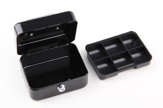 KASETKA NA PIENIĄDZE 150*120*80 CZARNA VOREL