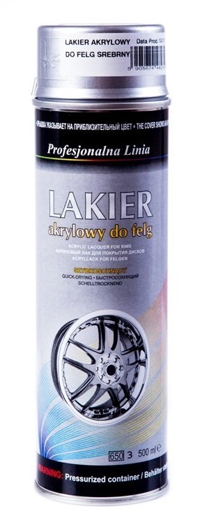 LAKIER COLOR SPRAY 500ML FELGA COLOR SPRAY