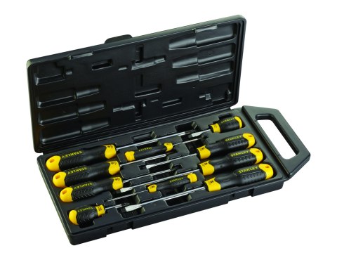 WKRĘTAKI CUSHION GRIP ZESTAW SZT.10 (PŁ+PZ) STANLEY