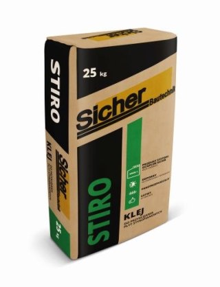 ZAPRAWA KLEJOWA DO STYROPIANU STIRO 25KG SICHER