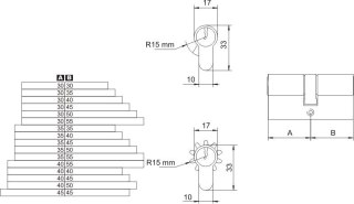 WKŁADKA HEKTOR NIKIEL ATEST WP100 35/50 LOB