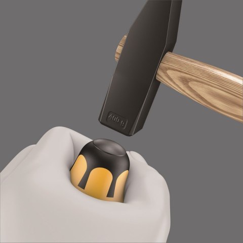 ZESTAW WKRĘTAKÓW KRAFTFORM DO POBIJANIA + WIESZAK, 6 CZĘŚCI WERA