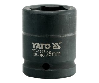 NASADKA KRÓTKA UDAROWA 6-KĄTNA 3/4'' 28MM YATO