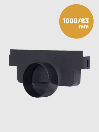 ODWODNIENIE LINIOWE 1000*63 ZAŚLEPKA LEWA - ODPŁYW UN