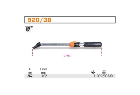 POKRĘTŁO 1/2 Z PRZEGUBEM BETA