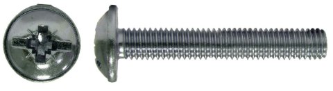 WKRĘT OCYNKOWANY ŁEB PODKŁADKOWY DIN 967 8*30MM UN