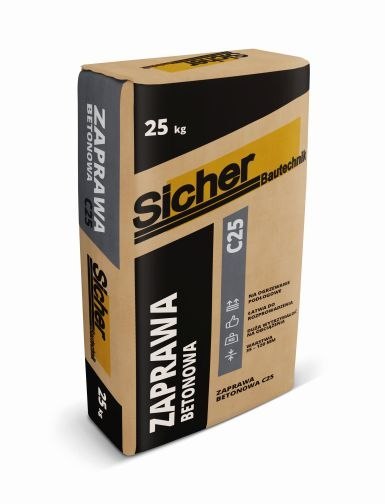 ZAPRAWA BETONOWA C25 25KG SICHER