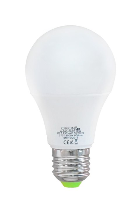 ŻARÓWKA LED 10W E27 800LM ORION