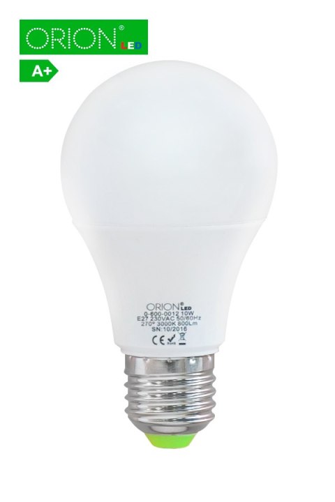 ŻARÓWKA LED 10W E27 800LM ORION