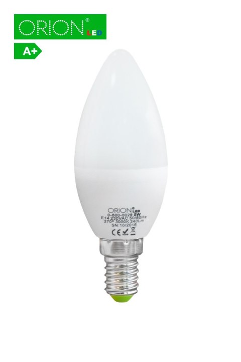 ŻARÓWKA LED 3W E14 ŚWIECA 240LM ORION