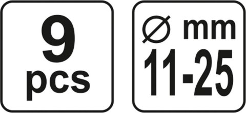 ZESTAW DO CENTROWANIA TARCZY SPRZĘGŁOWEJ YATO