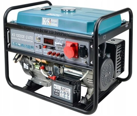 AGREGAT BENZYNOWY 8 KW 3F ATS K&S GERMANY