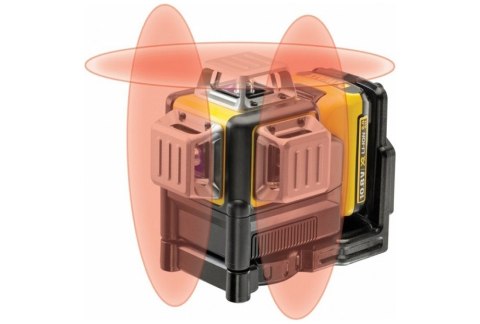 LASER LINIOWY 3-PŁASZCZYZNOWY 10,8V CZERWONA WIĄZKA DEWALT