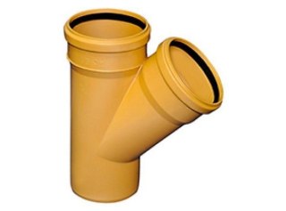 TRÓJNIK PCV KL.S, SZ. S-20 110*110/67ST WAVI-000390 WAVIN