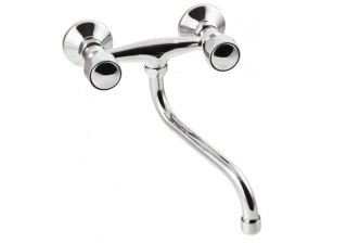 BATERIA UMYWALKOWA-ZLEWOZMYWAKOWA ŚCIENNA Z WYLEWKĄ TYPU S INVENA