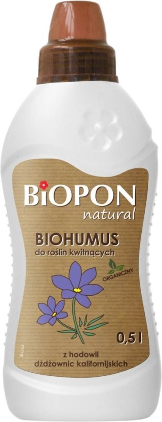 BIOHUMUS . - DO ROŚLIN KWITNĄCYCH 1L BIOPON