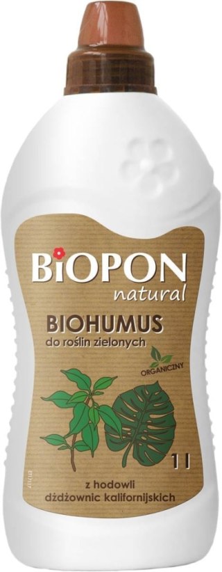 BIOHUMUS - DO. ROŚLIN ZIELONYCH 1L, BIOPON