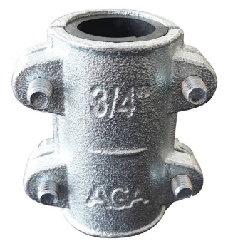 OBEJMA NAPR.OBA 3/4'' AGA SYMETRYCZNA BEZ WYJŚCIA BOCZNEGO UN