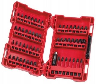 ZESTAW BITÓW UDAROWYCH SHOCKWAVE IMPACT DUTY 56 SZT MILWAUKEE