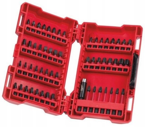 ZESTAW BITÓW UDAROWYCH SHOCKWAVE IMPACT DUTY 56 SZT MILWAUKEE