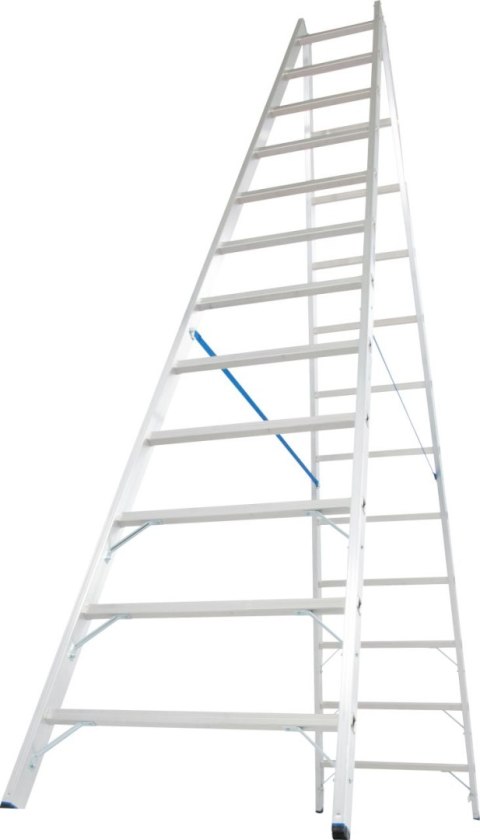 DRABINA ALUMINIOWA 2-ELEMENTOWA STABILO 2*12 SZCZEBLI KRAUSE